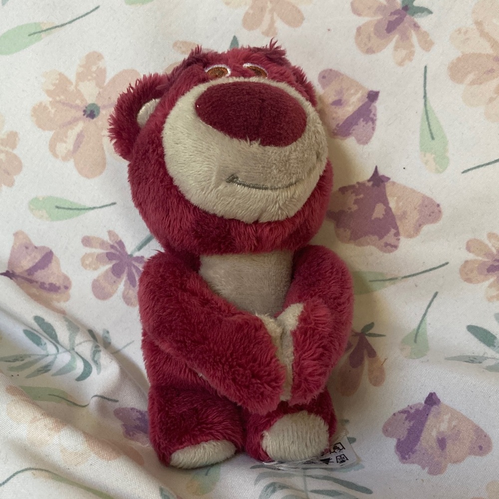 Disney Magnet Hands Plush Lotso Bear Toy Story Parks Exclusive Toy Mini 5"